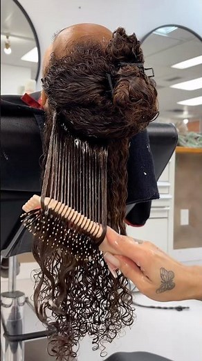 3C curls😍 #hairtok #curlyhair #hair