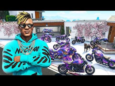FRANKLIN COLLECTS THE MOST RAREST GALACTIC SUPERBIKES in GTA 5