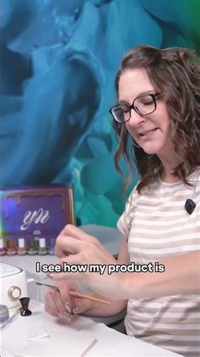 Little tip and trick by YN on how to get a nice arch with your gel gels