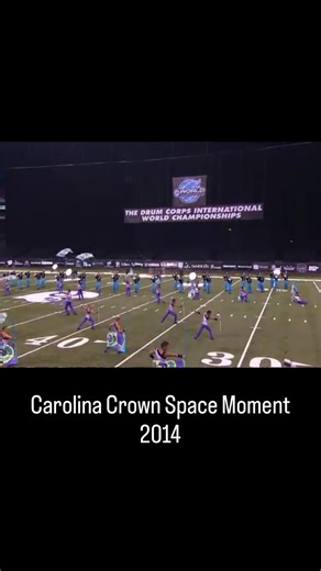 #DCI Carolina Crown Space Moment 2014 #drumcorps #brass #marching #drumcorpsinternational