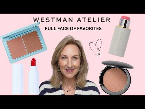 FULL FACE OF WESTMAN ATELIER FAVORITES | NEW! SUN TONE BRONZING CRÈME