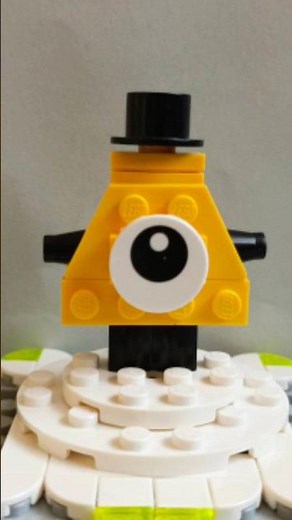 How to build Bill from Gravity Falls out of Lego