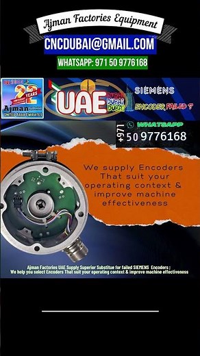 Siemens Servo Motor fitted with Heidenhain Encoder Need Repair? Servo Error feedback Troubleshooting