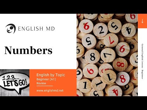 Numbers | Ordinal Numbers and Dates | Beginner English for ESL Teens & Adults (A1)