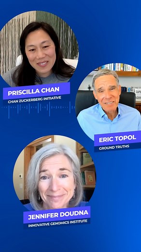 Biohub on Instagram: "Together with Jennifer Doudna and @innovativegenomics, we’re launching the Center for Pediatric CRISPR Cures at @UCSF and @ucberkeleyofficial—an initiative that will develop personalized CRISPR treatments for children facing life-threatening immune and metabolic conditions. In conversation with Eric Topol, Priscilla Chan and Jennifer Doudna discuss this bold new effort to change the future for children with rare genetic diseases. This new center brings us closer to a future