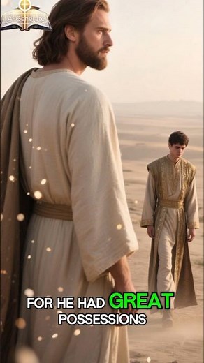 The Rich Young Ruler — When Wealth Stands Between You and Heaven | Bible Story (Mark 10:17–27 KJV)