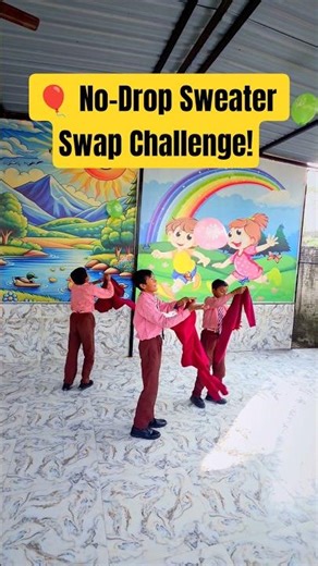 No-Drop Sweater Swap Challenge!