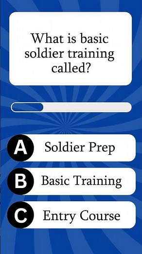 What is basic soldier training called?