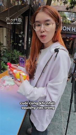 Lưu ý khi làm squishy giấy kiểu mới - DIY cùng thú bông vải Tiệm tạp hoá nhà May