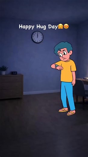 @animation_pagluu on Instagram: "Happy hugs day.🥳"