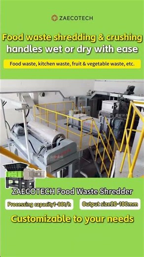 The FASTEST way to shred Food Waste! 🚀 #recycling