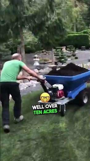 The Amazing Eco Top soil Spreader | Paul Akers #Shorts #topsoil #2secondlean