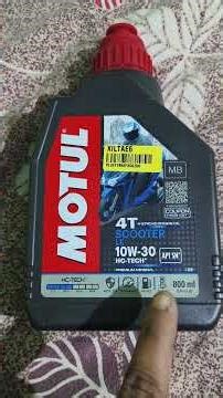 Motul 10W-30 Engine Oil Unboxing & Review | Punit K Videos