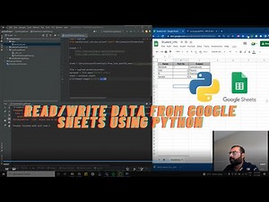 Read and Write data from google sheets using Python