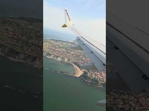 Ryanair medical emergency landing at Bilbao Spain 🇪🇸. Flight ✈️ from Newcastle to Malaga.