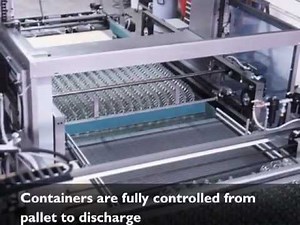 Low Level Discharge Bulk Depalletizer - A-B-C Model 108