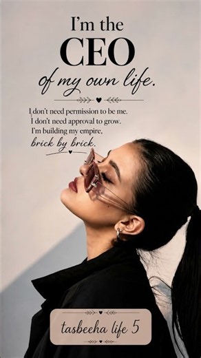 I’m the CEO of My Own Life 👑 | Powerful Self-Worth Motivation | Tasbeeha Life 5