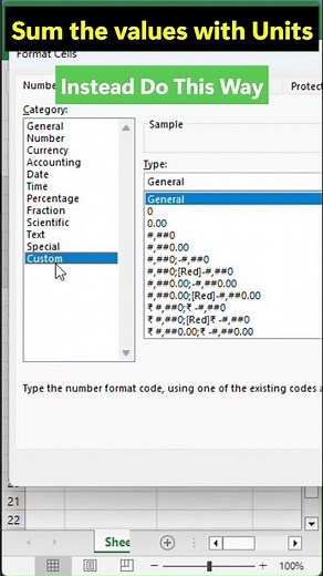 How to AutoSum with Units in Excel | Excel Tips & Tricks | #excel #exceltips #exceltutorial