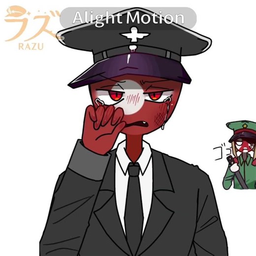 【countryhumans】リズムに合わせて手を振るやつ#countryhumans #カントリーヒューマンズ #meme #イラスト