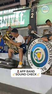 ‘Yung hiningan mo ng isang bagsak pero binigyan ka ng isang kanta, baka AFP Band yan 😁💂 #UNTVCupEFOFinals2024 | UNTV Sports