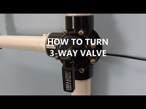 How Do You Turn A 3-Way Pool Valve?
