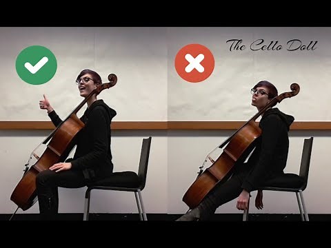 Beginner Tips | How To Hold & Sit With Your Cello!