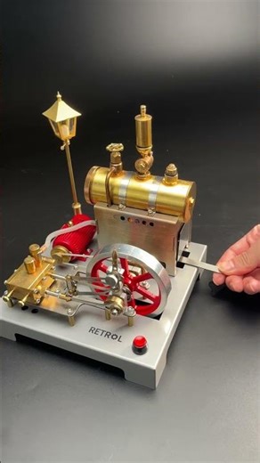 Start the SE-02 ENGINE #steam #engineering #fyp #gift #fun #diy