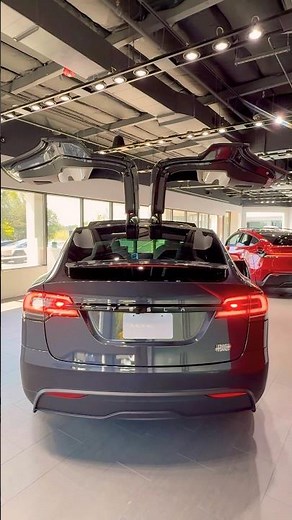 2026 Tesla Model X in Stealth Grey | Falcon Wing Doors | Exterior