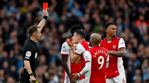 Arsenal set Premier League red card record as Gabriel is given marching orders in Man City defeat | Goal.com