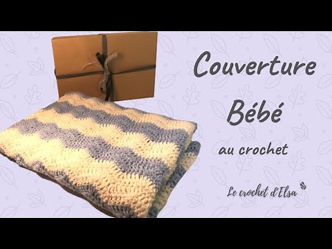 How to crochet a baby blanket