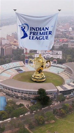 IPL Trophy Reveal Like Never Before at Eden Gardens!
