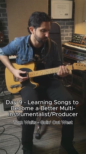 Day 9 of Learning Songs to Become a Better Multi-Instrumentalist/Producer 🎶