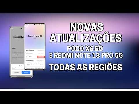 HyperOS 3 for POCO X6 5G and Redmi Note 13 Pro 5G Xiaomi has released NOW!