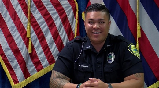 Humbled and honored. That’s what Maui Police Officer Kameryn Pupunu said he feels after a trip of a lifetime last week. He was President Biden’s guest of honor at the Capitol last Thursday. Pupunu represented all the men and women of the Maui Police Department for their heroism in the deadly firestorm last August. Story on Hawaii News Now: https://bit.ly/3wI4CDV. #HawaiiNewsNow #HawaiiNews #HINews #HNN #HI #Maui | Chelsea Davis