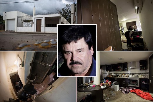 Inside El Chapo's final home & escape house