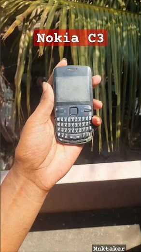 Nokia C3-00 qwerty mobile #oldnokia #vintagemobile #nostalgia #nokia