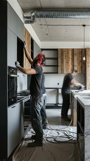 Kitchen – Industrial Luxury Loft Kitchen