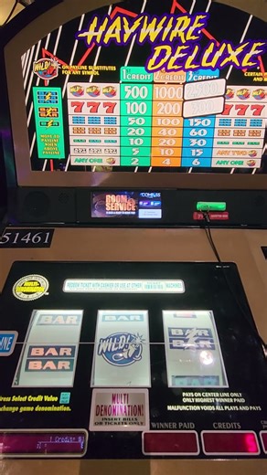 Haywire Deluxe Old School 3 Reel Slot #wilsonvilleslots #haywire #3reel #oldschool