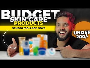 Budget Skin Care Products For Men's😍 | Men's Skin Care