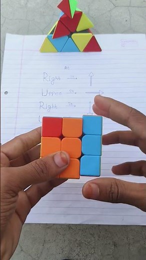 Rubik's cube solve by 5 Times [ easy ]#shorts #viral #cube