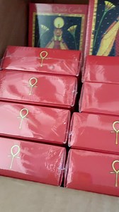 Check out our transformative Sekhmet Healing Oracle Cards by Ra Sekhi Arts Temple! 🌟 ​​​​​​​​​​​​​​​​​​Dive into your healing journey with this powerful deck featuring special assignments for each card. Illustrated by the talented Yes Lioness Arts, and enriched with interpretations by Rekhit Kajara and Rekhit Aura. Seeking guidance, healing, and a closer connection to the Goddess Sekhmet? These cards are your compass on that sacred journey. ☀️ #SekhmetHealingOracle #Transformation #FallSale #ra