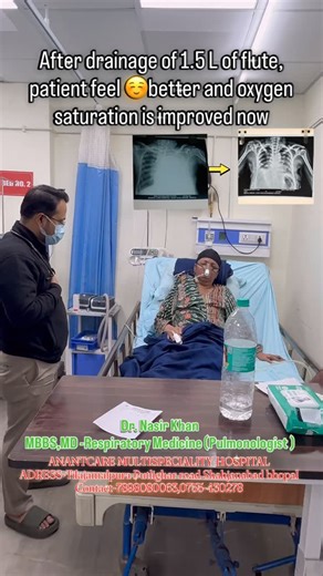 ANANTCARE MULTISPECIALITY HOSPITAL BHOPAL on Instagram: "Successful ICD procedure with excellent respiratory improvement. patient comfortable, and feeling better.Effective and immediate treatment of pulmonary disease in Anantcare Multispeciality hospital #bhopal #anantcarehospitalbhopal🫶🏻 #amh #icdprocedure #criticalcare"