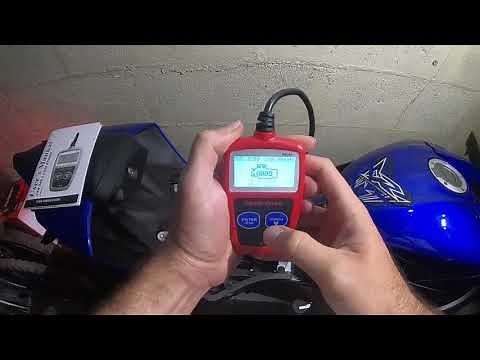 TECH: Test scanner OBD2 sur Yamaha R6 2019