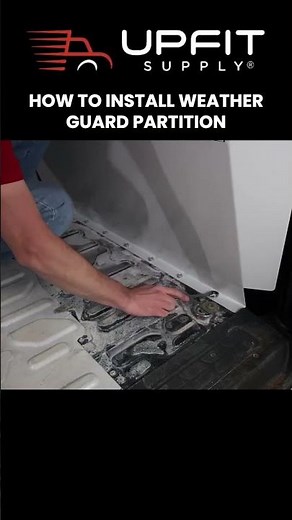 How to Install a Weather Guard Partition in a RAM ProMaster City!