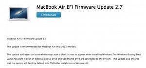 Apple issues MacBook Air EFI firmware update with fixes for Boot Camp - 9to5Mac