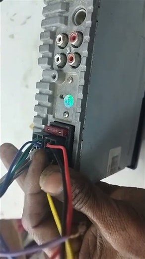 Car Stereo Wiring Explained #shorts