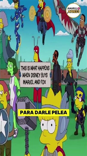 Lisa becomes Thor and smashes Loki's face in.