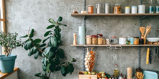These storage jars will tidy up your kitchen and look good on your shelves