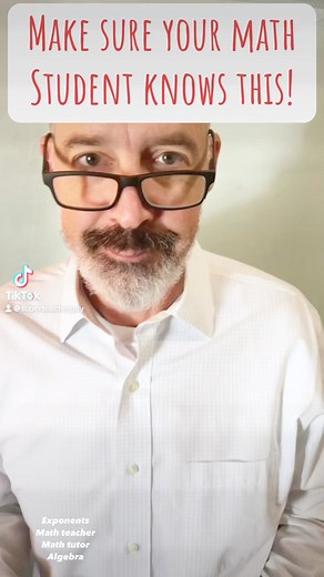 Why does raising any number to the zero power equal one? Why does that make sense? If you are serious, watch this video question. #exponents #algebra #mathtutor | Superteacherguy