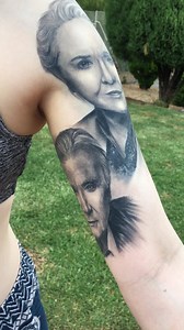 Have to share this with you. Over the years I have seen many The Bold and the Beautiful tattoos but, this one is by far the best I have ever seen. The detail and work is amazing!! This is the beautiful and cute Sammie Soutter. Thank you Sammie it is a true honor! #boldandbeautiful #brookelogan #EricForrester #StephanieForrester #tattoo #katherinekellylang | Katherine Kelly Lang